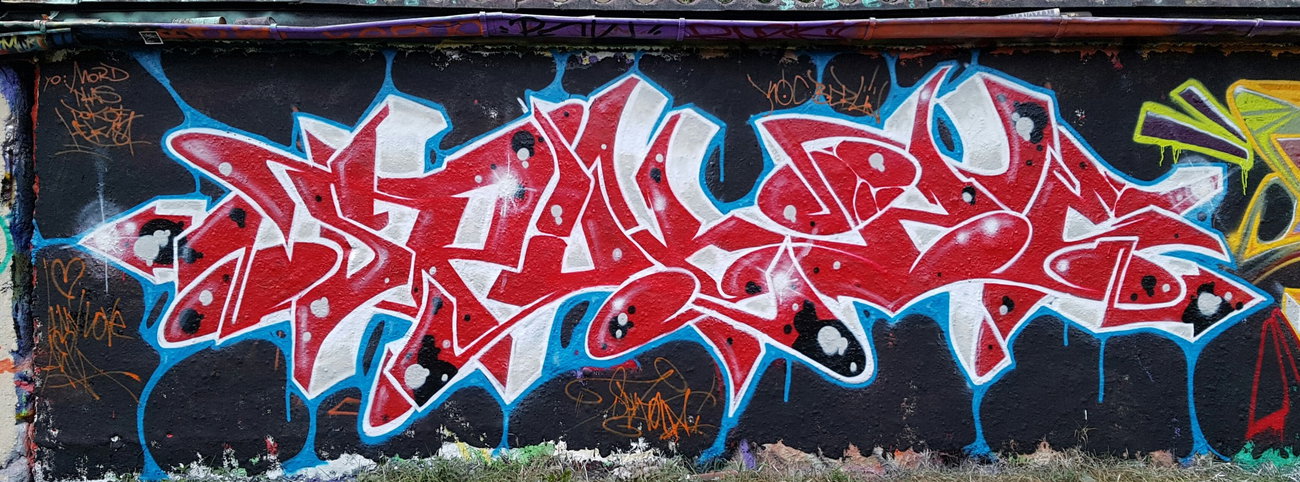 Graffiti Wall - Photo by SpukOne