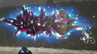 Graffiti Wall - Photo by SpukOne