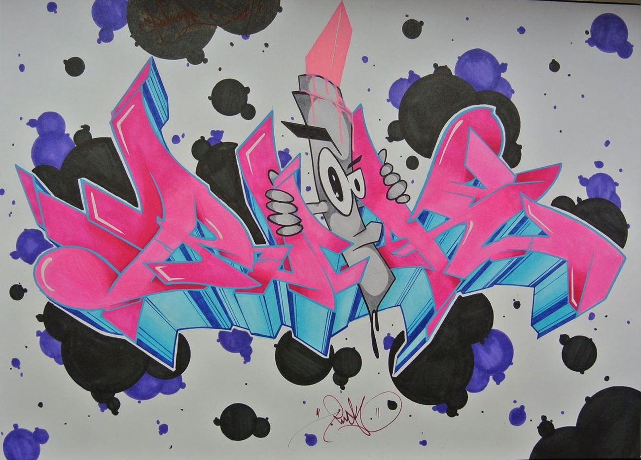 Graffiti Sketch - Photo by SpukOne