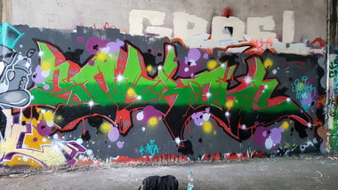 Graffiti Wall - Photo by SpukOne