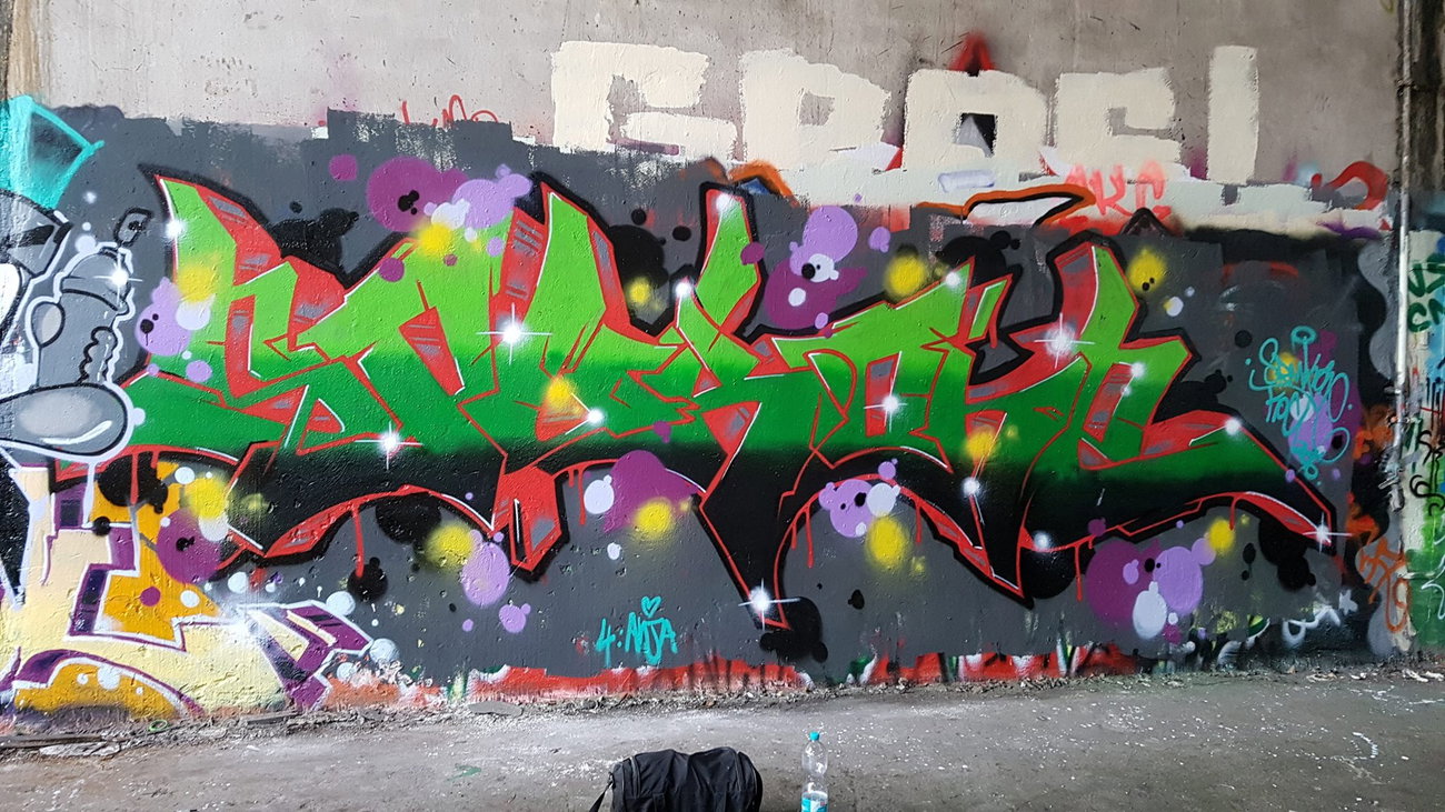 Graffiti Wall - Photo by SpukOne