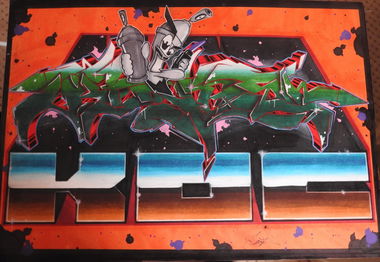 Graffiti Sketch - Photo by SpukOne