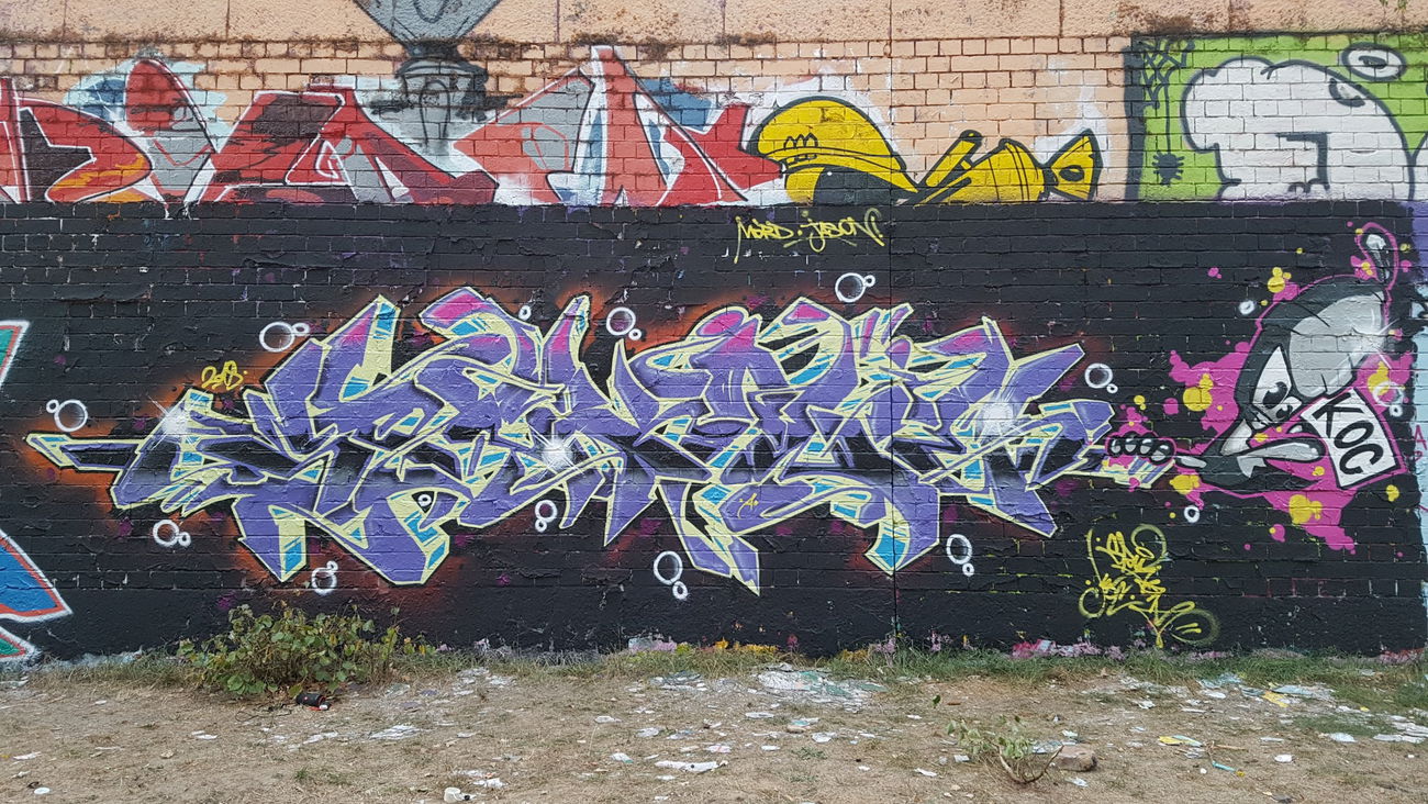 Graffiti Wall - Photo by SpukOne