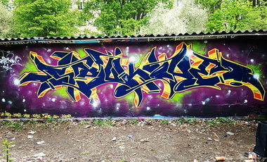 Graffiti Wall - Photo by SpukOne