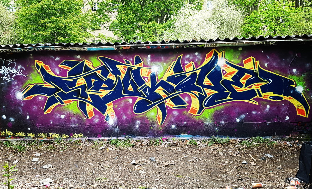 Graffiti Wall - Photo by SpukOne