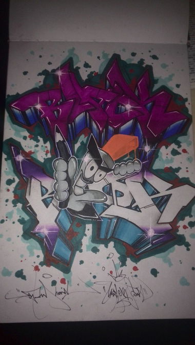 Graffiti Sketch - Photo by SpukOne