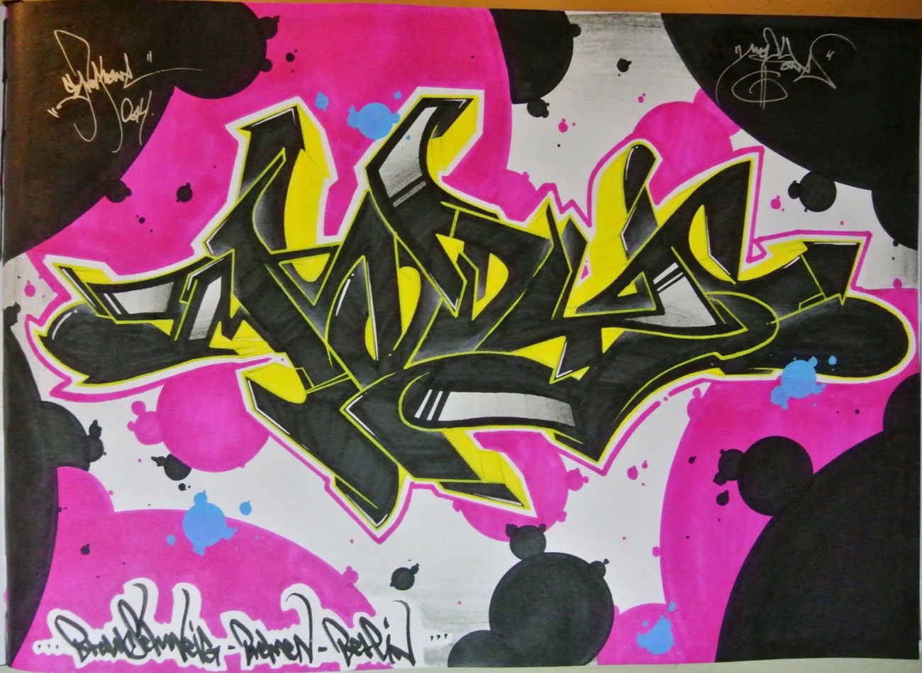 Graffiti Sketch - Photo by SpukOne