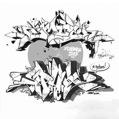 Graffiti Sketch - Photo by SpukOne