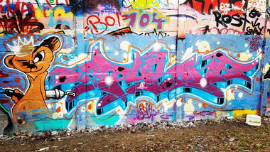 Graffiti Wall - Photo by SpukOne