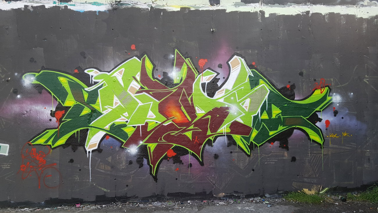 Graffiti Wall - Photo by SpukOne