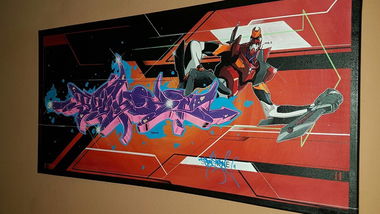 Graffiti Artwork - Photo by SpukOne