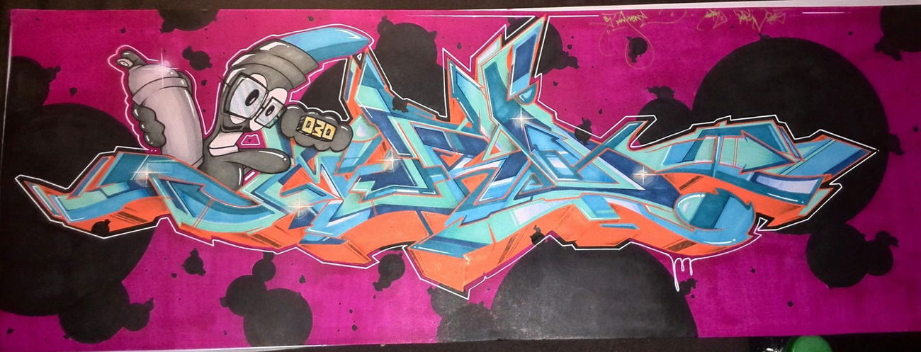 Graffiti Sketch - Photo by SpukOne