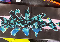 Graffiti Wall - Photo by SpukOne