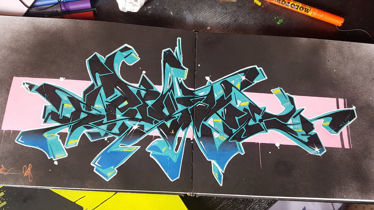 Graffiti Wall - Photo by SpukOne