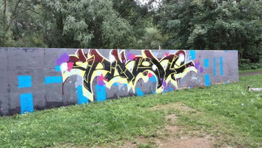 Graffiti Wall - Photo by SpukOne