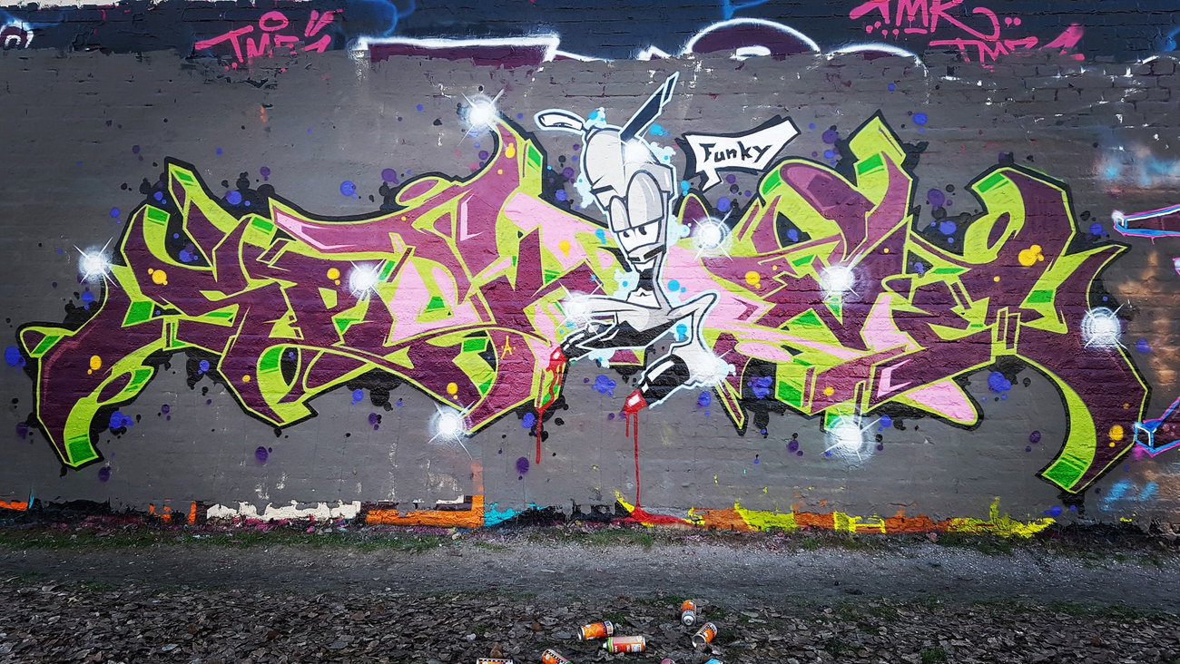 Graffiti Wall - Photo by SpukOne