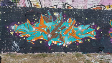 Graffiti Wall - Photo by SpukOne