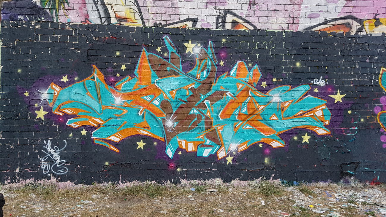 Graffiti Wall - Photo by SpukOne