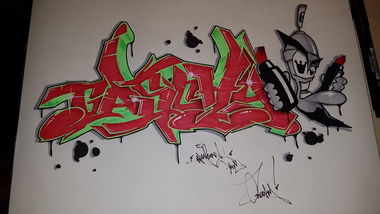 Graffiti Sketch - Photo by SpukOne