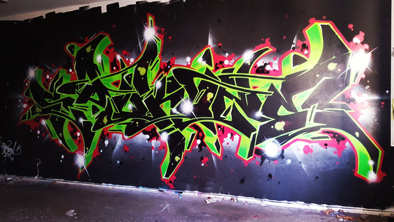 Graffiti Wall - Photo by SpukOne