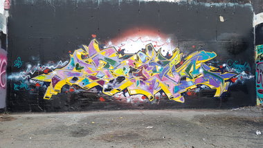 Graffiti Wall - Photo by SpukOne