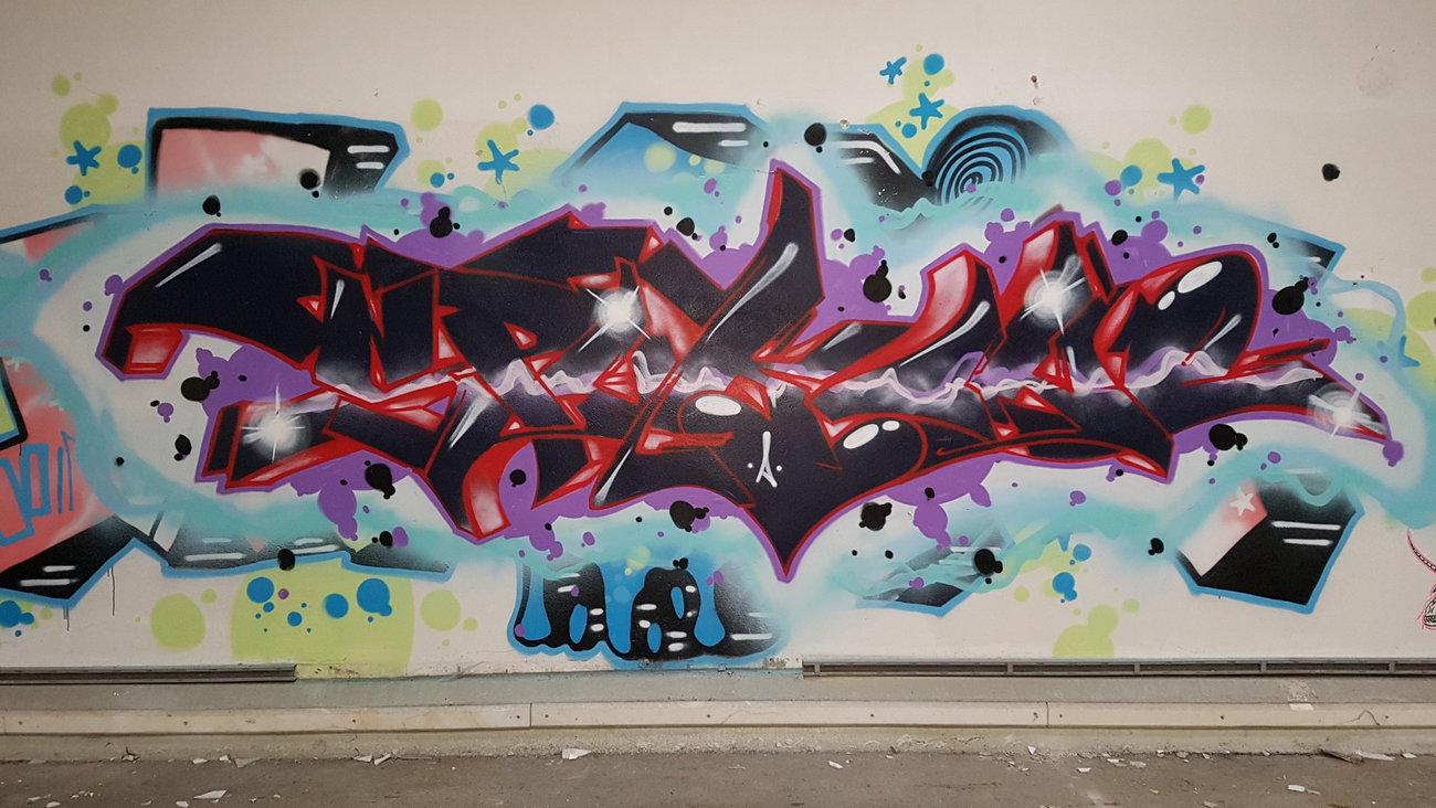 Graffiti Wall - Photo by SpukOne