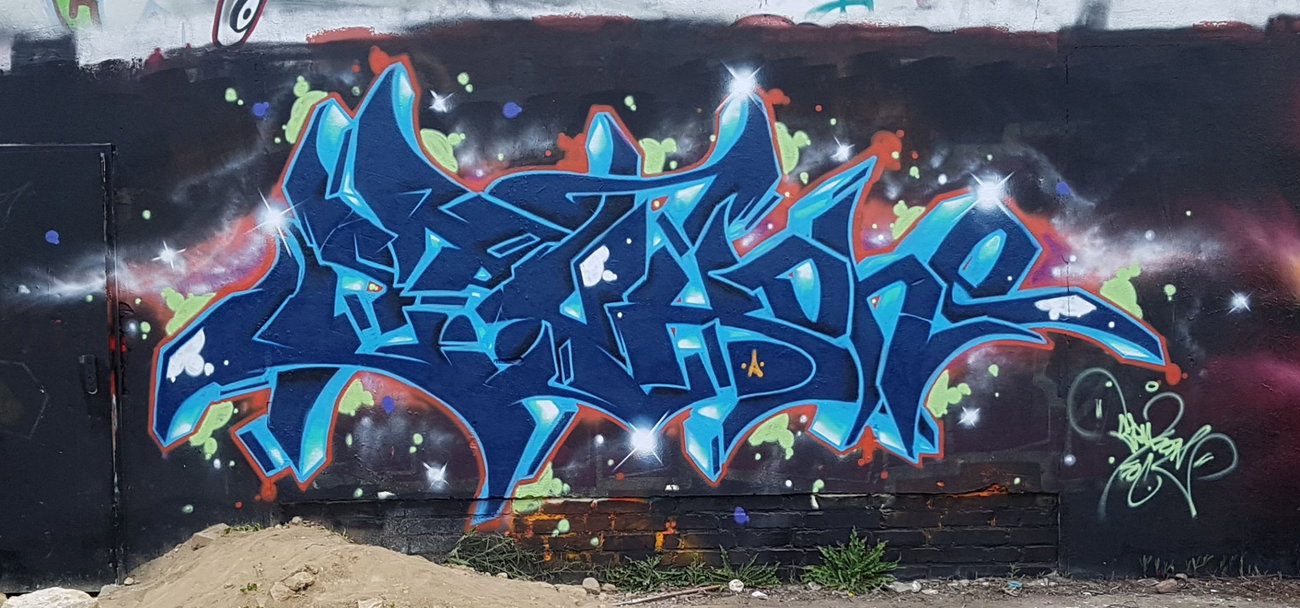 Graffiti Wall - Photo by SpukOne