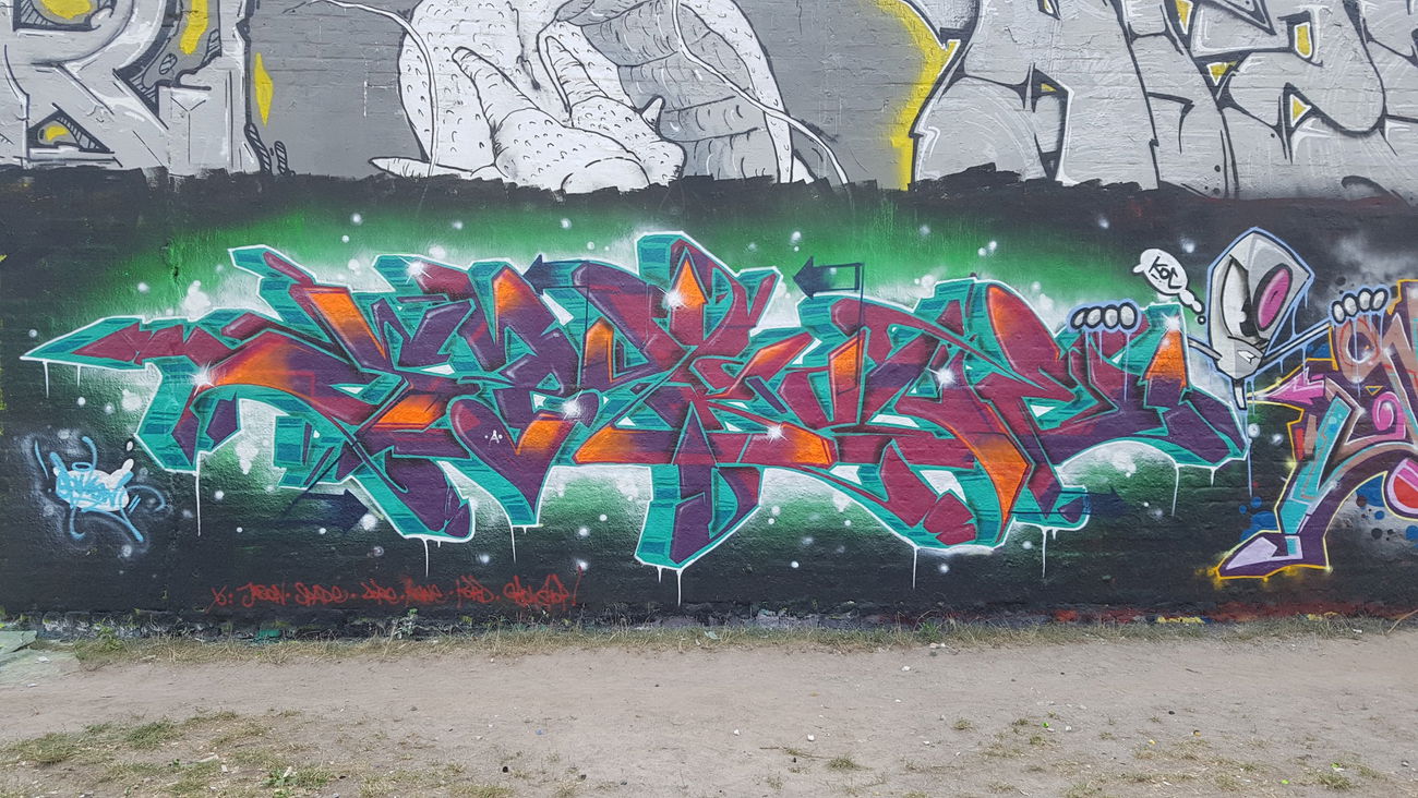 Graffiti Wall - Photo by SpukOne