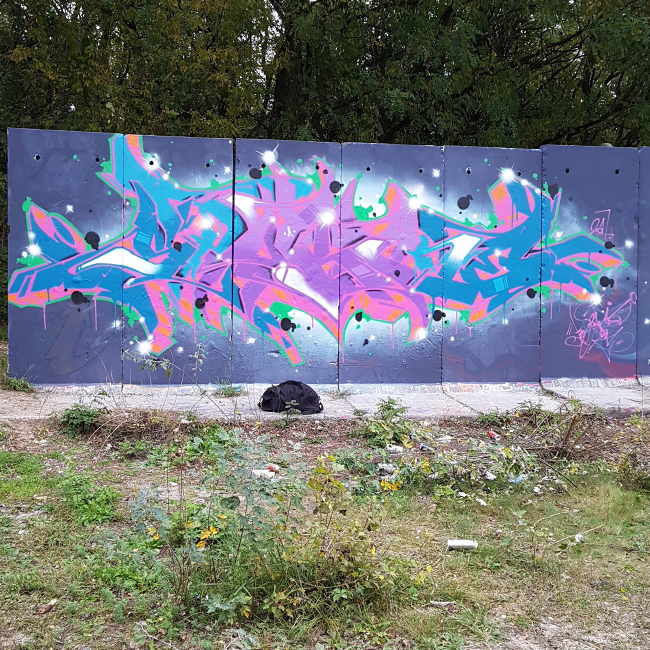 Graffiti Wall - Photo by SpukOne