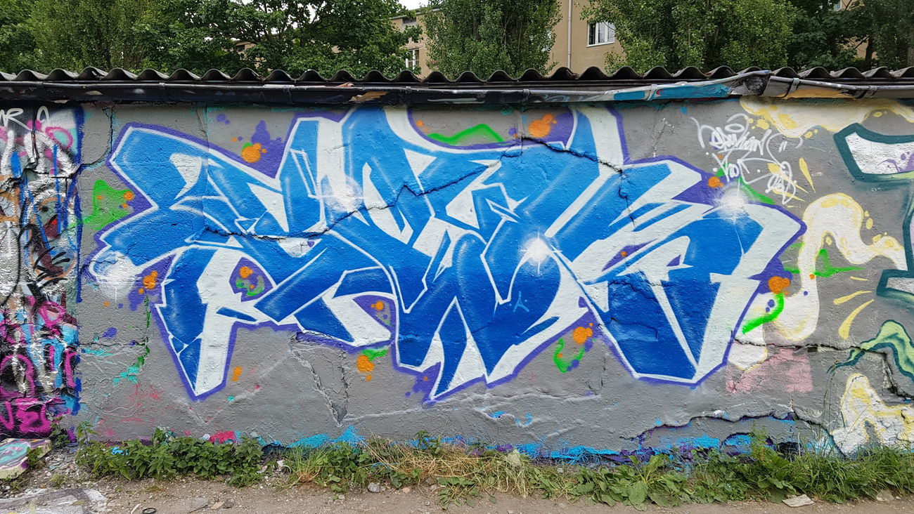 Graffiti Wall - Photo by SpukOne