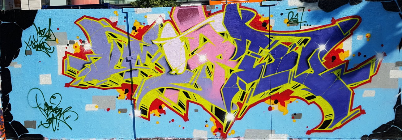 Graffiti Wall - Photo by SpukOne