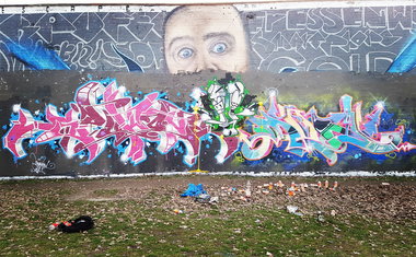 Graffiti Wall - Photo by SpukOne