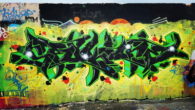 Graffiti Wall - Photo by SpukOne