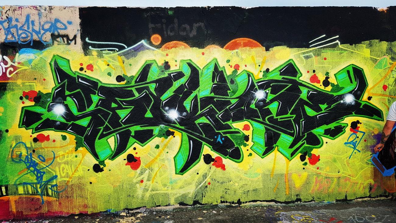 Graffiti Wall - Photo by SpukOne