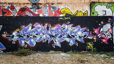 Graffiti Wall - Photo by SpukOne