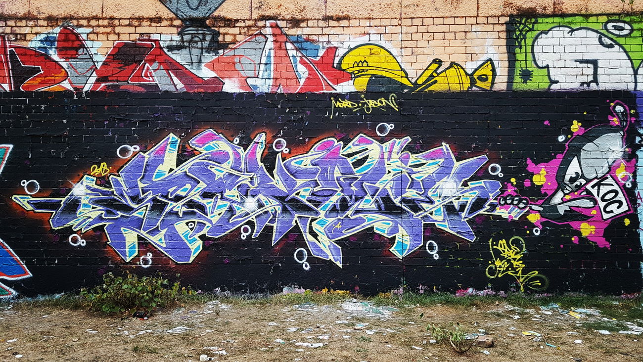 Graffiti Wall - Photo by SpukOne