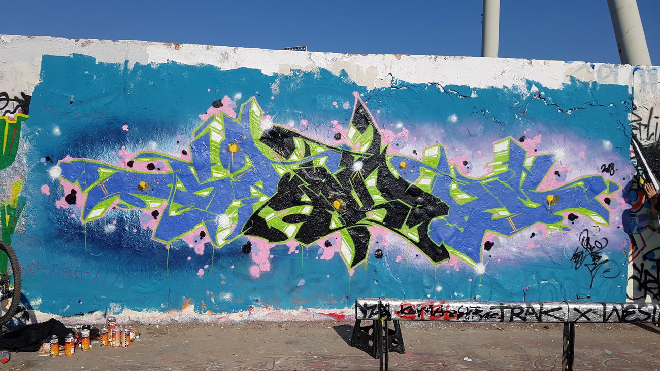 Graffiti Wall - Photo by SpukOne