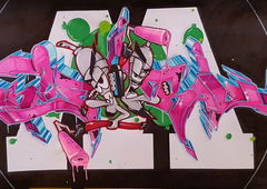 Graffiti Sketch - Photo by SpukOne