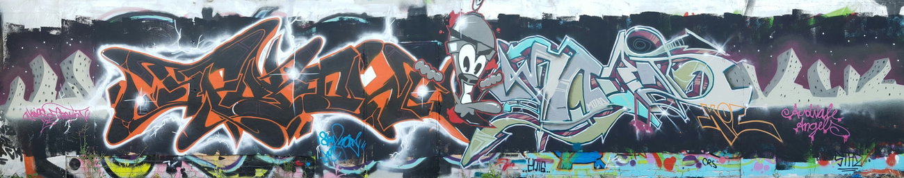 Graffiti Wall - Photo by SpukOne