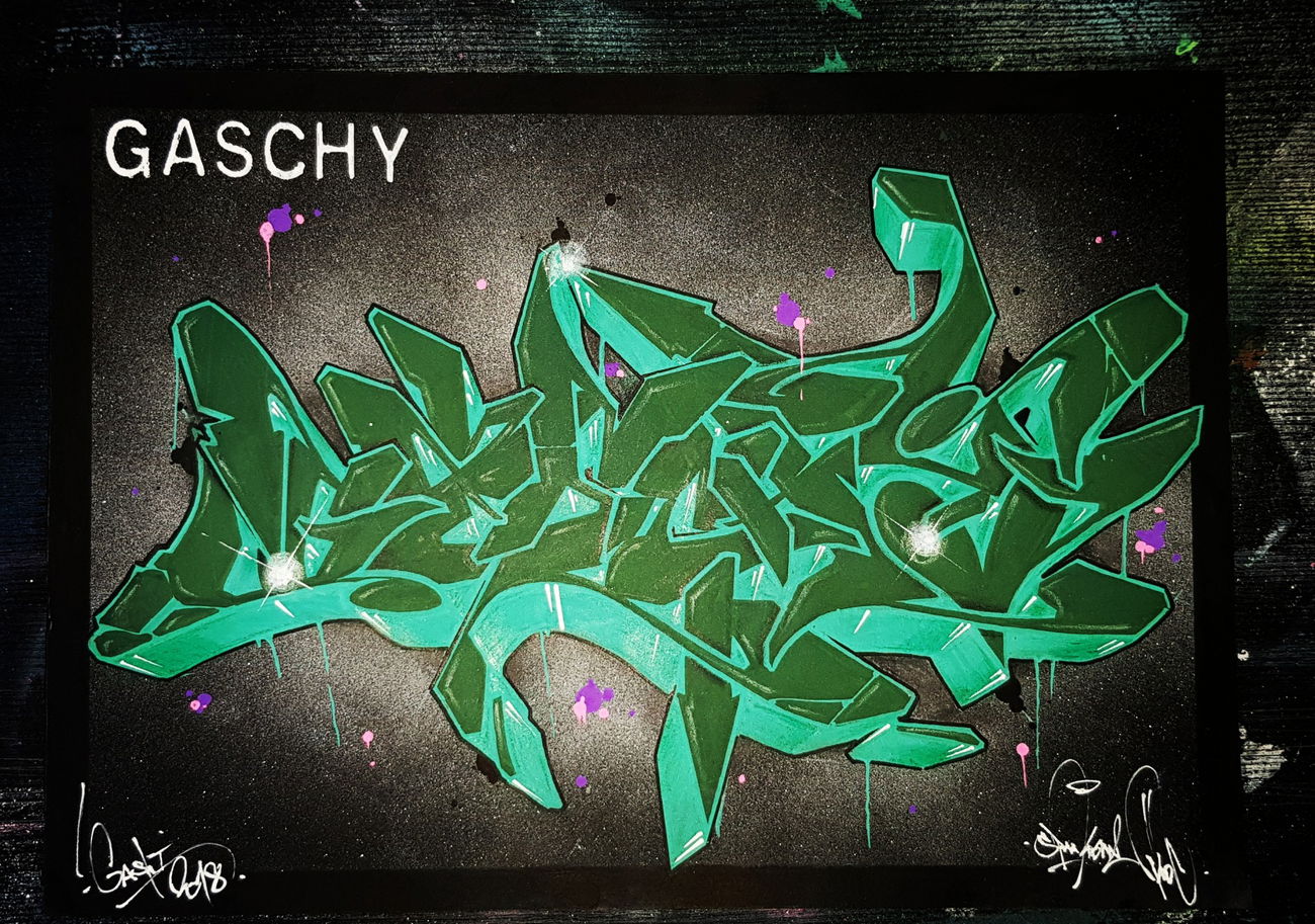 Graffiti Wall - Photo by SpukOne