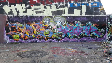 Graffiti Wall - Photo by SpukOne