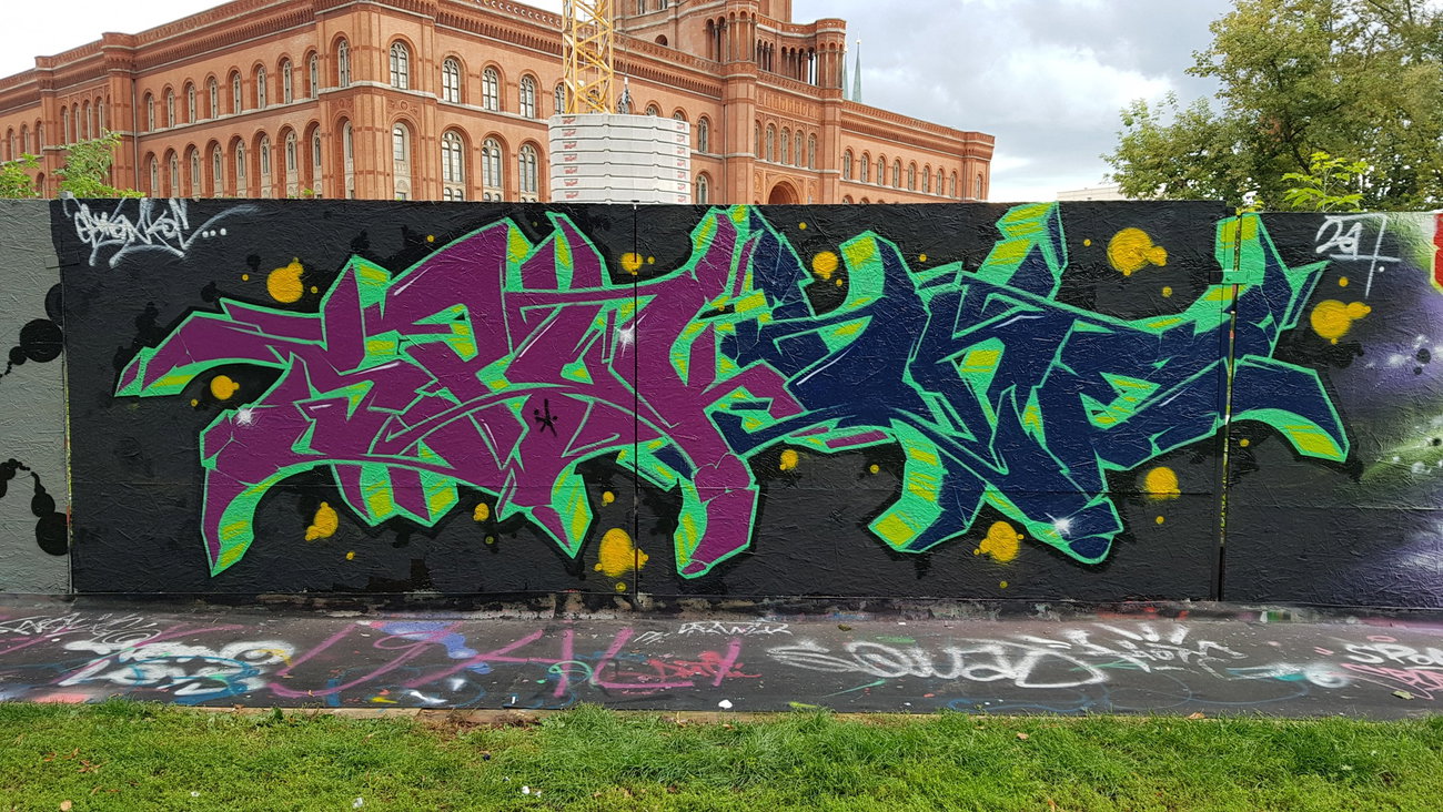 Graffiti Wall - Photo by SpukOne