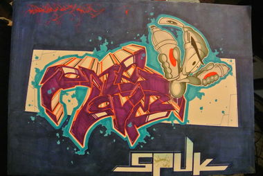 Graffiti Sketch - Photo by SpukOne