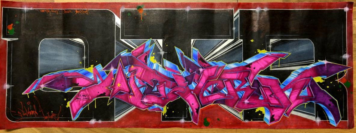 Graffiti Sketch - Photo by SpukOne