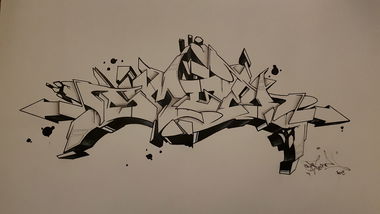 Graffiti Sketch - Photo by SpukOne