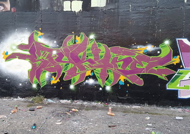 Graffiti Wall - Photo by SpukOne