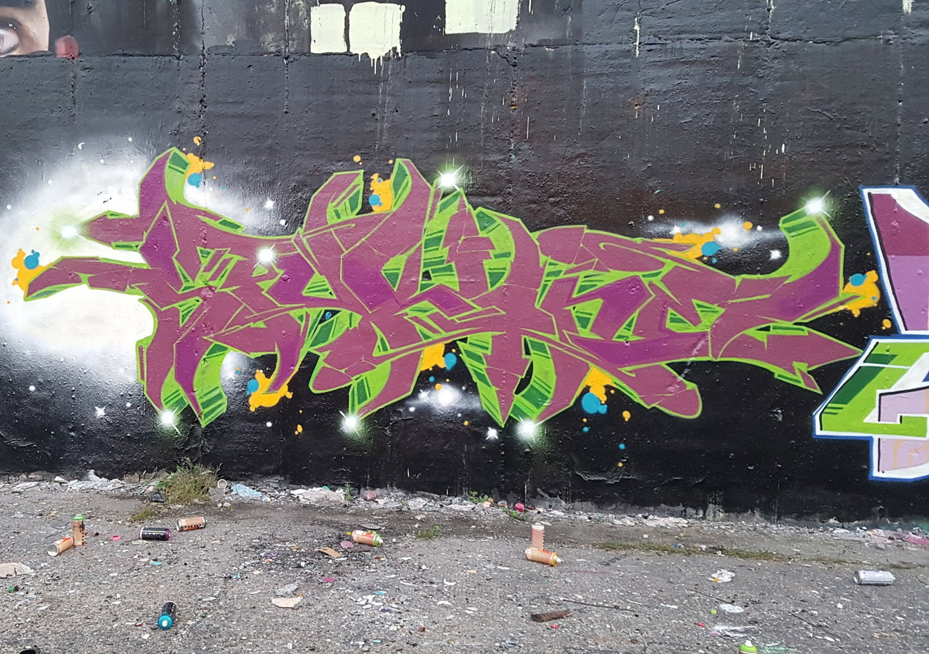 Graffiti Wall - Photo by SpukOne