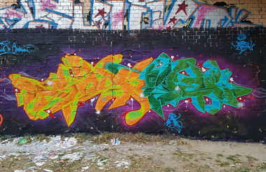 Graffiti Wall - Photo by SpukOne