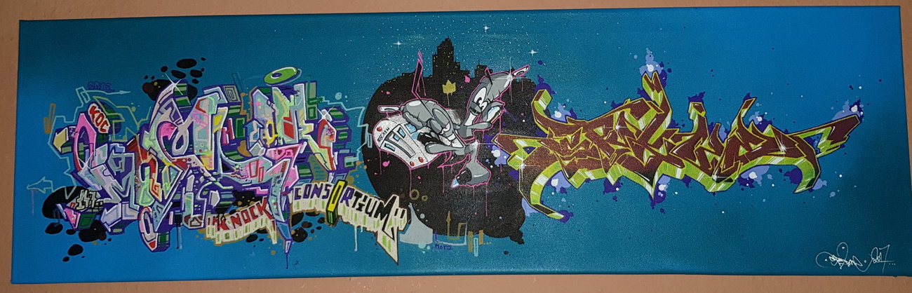 Graffiti Wall - Photo by SpukOne