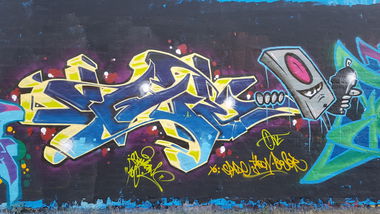 Graffiti Wall - Photo by SpukOne